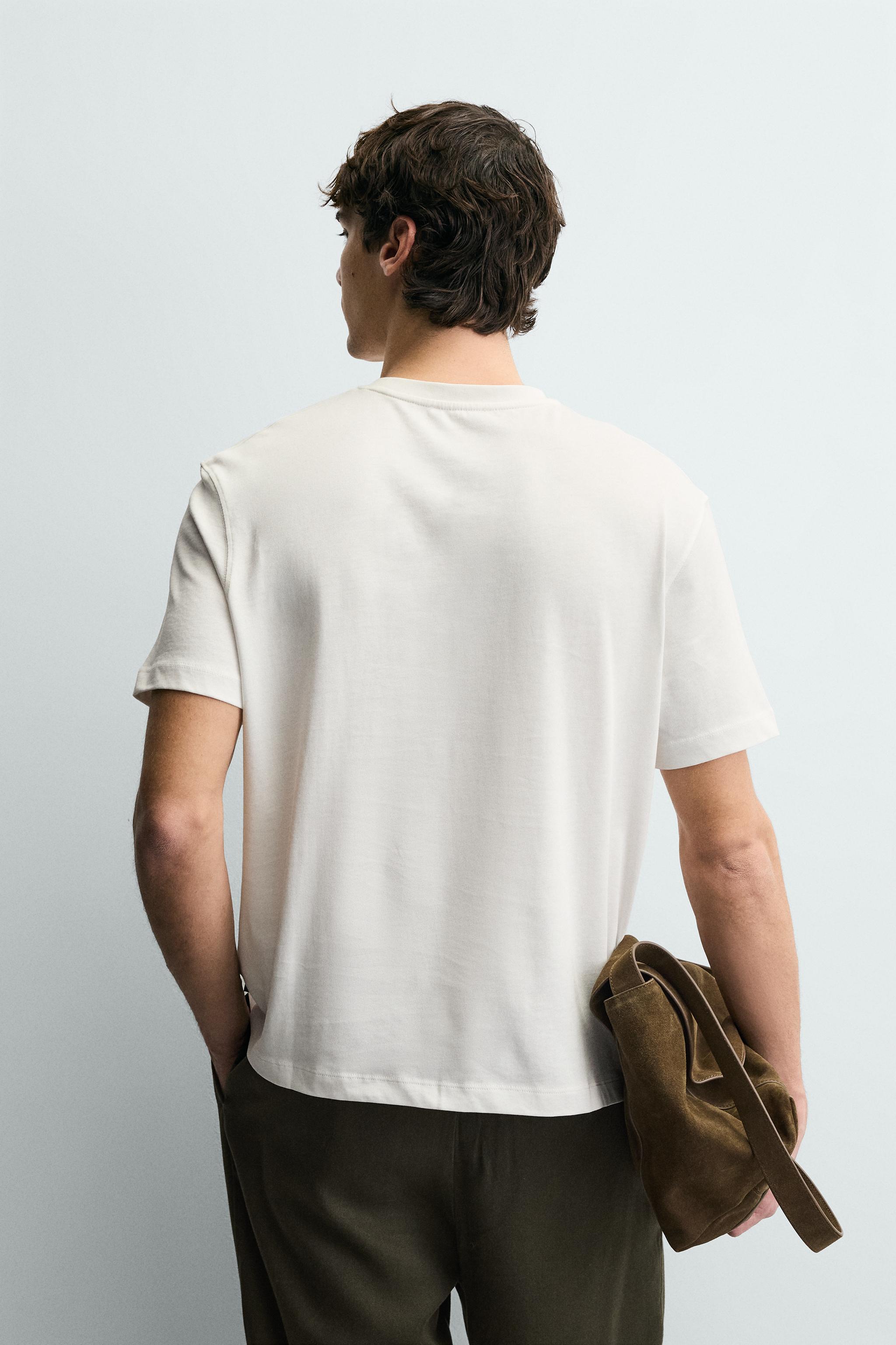 T-SHIRT IMPRIMÉ CONTRASTE